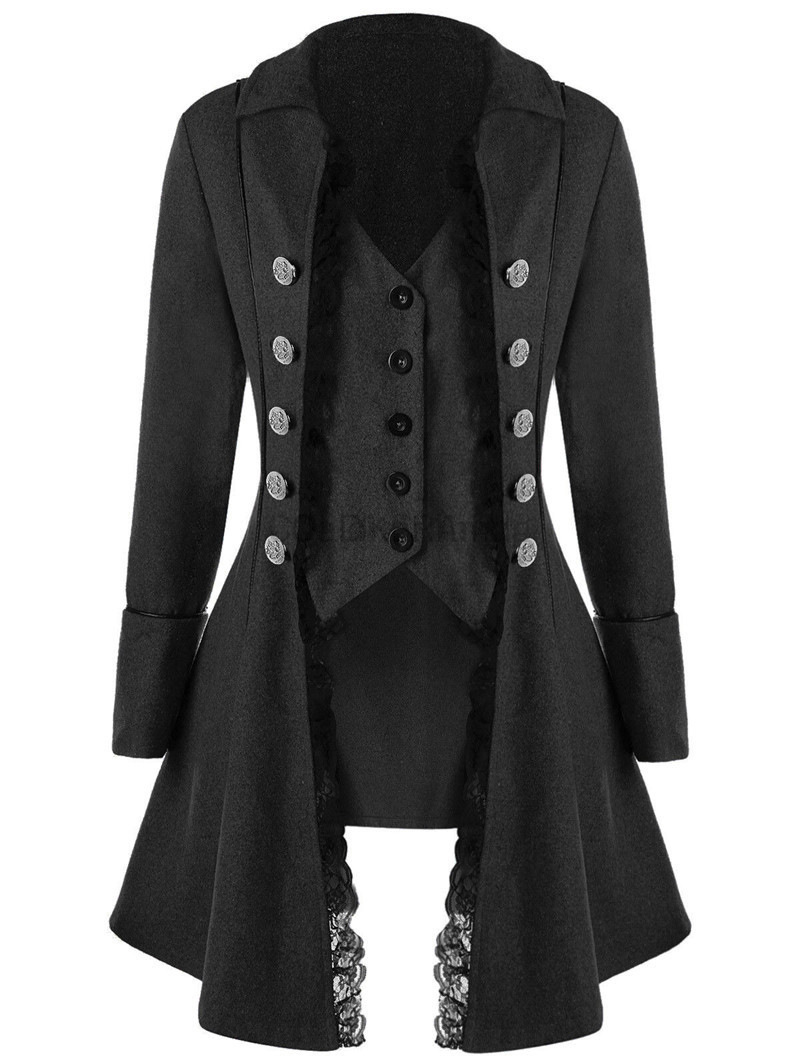 Winter Clothing Women'S - 겨울 여성 자켓 고딕 Steampunk 코르셋