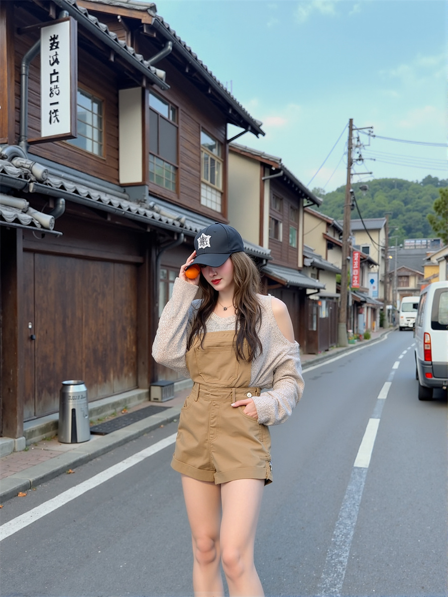 Winter Clothing Trends 2025 Women'S - 데님 빈티지 롬퍼 2025 여성 하이웨이스트