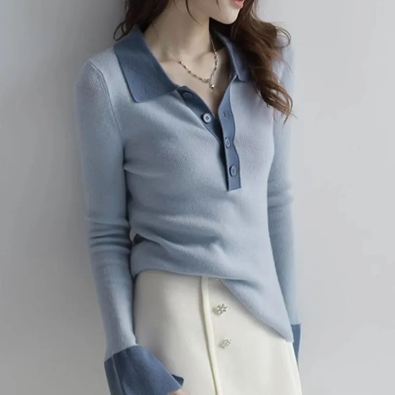 Winter Clothing Trends 2025 Women'S - 여성용 폴로 넥 티셔츠, 칼라 포함,