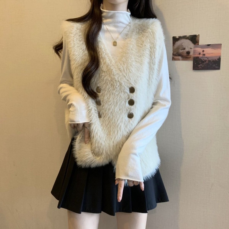 여성용 니트 조끼 카디건 의류 세일 탑스 조끼 2025 - Winter Clothing Trends 2025 Women'S 리뷰 및 가격