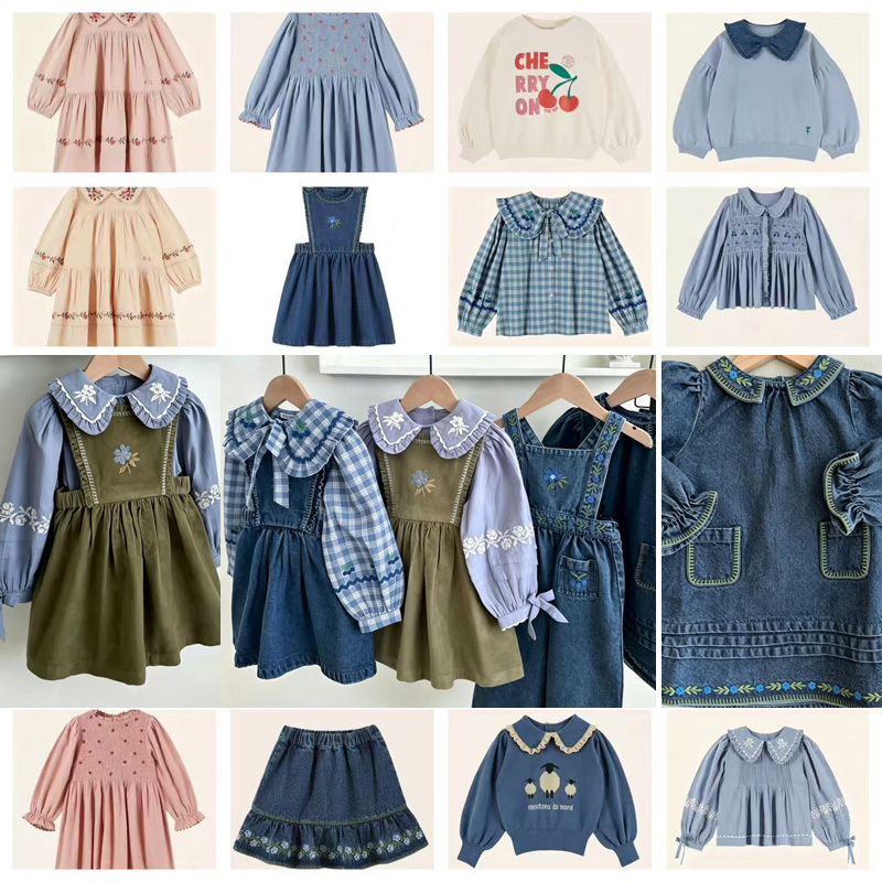 2026년 가을 EM 베이비 여아 드레스 키즈 패션 세 - Winter Clothing Kids Sale 리뷰 및 가격