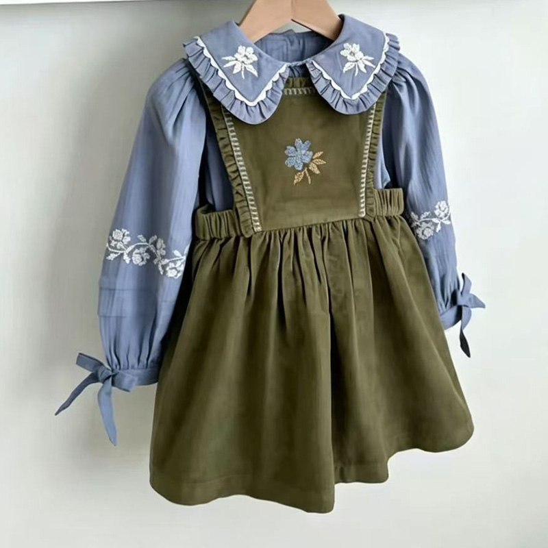 2026년 가을 EM 베이비 여아 드레스 키즈 패션 세 - Winter Clothing Kids Sale 리뷰 및 가격