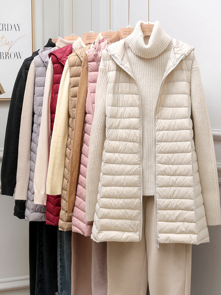 NewBang 여성용 민소매 긴 조끼, 초경량 다운 조 - Down Vest Ultralight 리뷰 및 가격