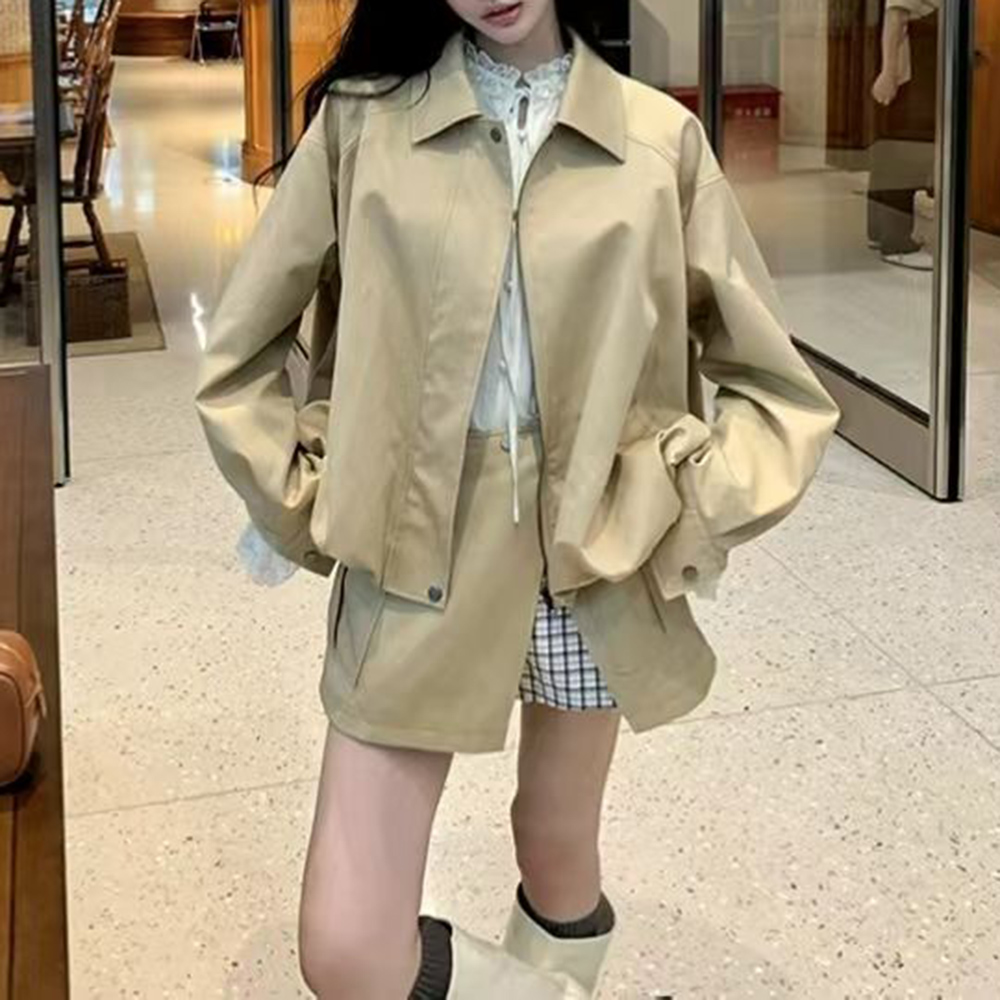투윈스티일 카크색 스플라이스 포켓 투피스 세트 여성 라 - Winter Clothing Pk 리뷰 및 가격
