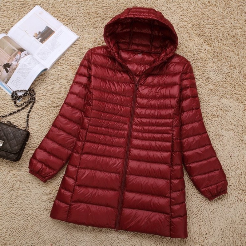 플러스 사이즈 5XL 6XL 7XL 여성용 후드 퍼퍼  - Winter Clothing Pk 리뷰 및 가격