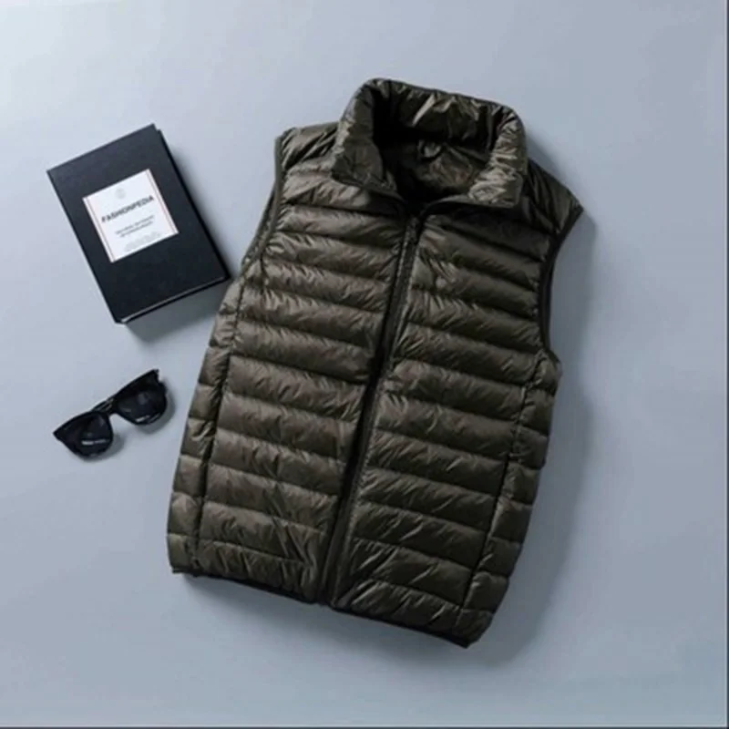 고품질 남자 오리 조끼 코트 초경량 민소매 방풍 양복  - Down Vest Ultralight 리뷰 및 가격