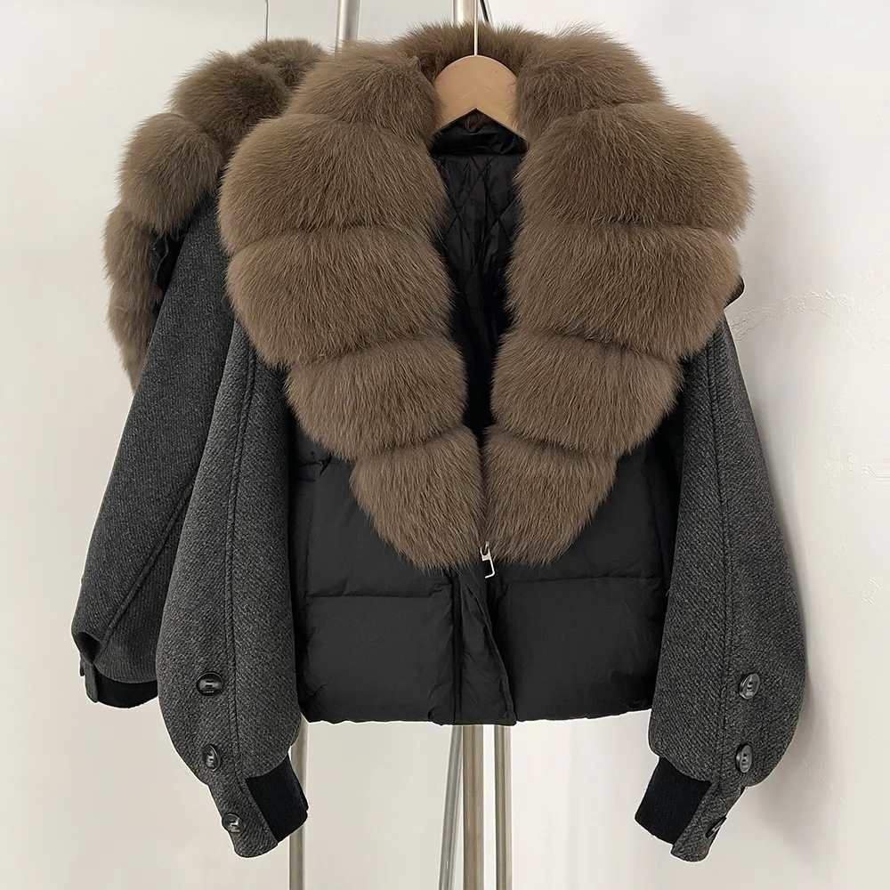 여성용 다운 재킷, 천연 퍼 장식의 오리털 파카, 20 - Winter Clothing Trends 2025 Women'S 리뷰 및 가격