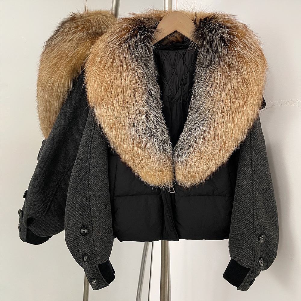 여성용 다운 재킷, 천연 퍼 장식의 오리털 파카, 20 - Winter Clothing Trends 2025 Women'S 리뷰 및 가격