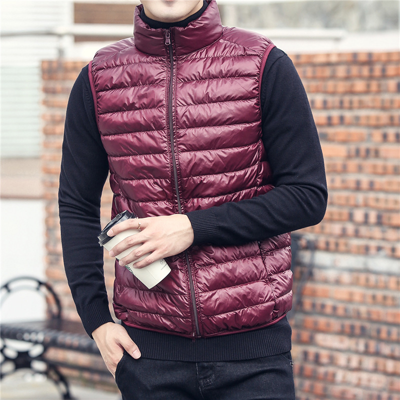 남성용 민소매 패딩 재킷, 남성용 다운 조끼 코트, 캐 - Down Vest Ultralight 리뷰 및 가격