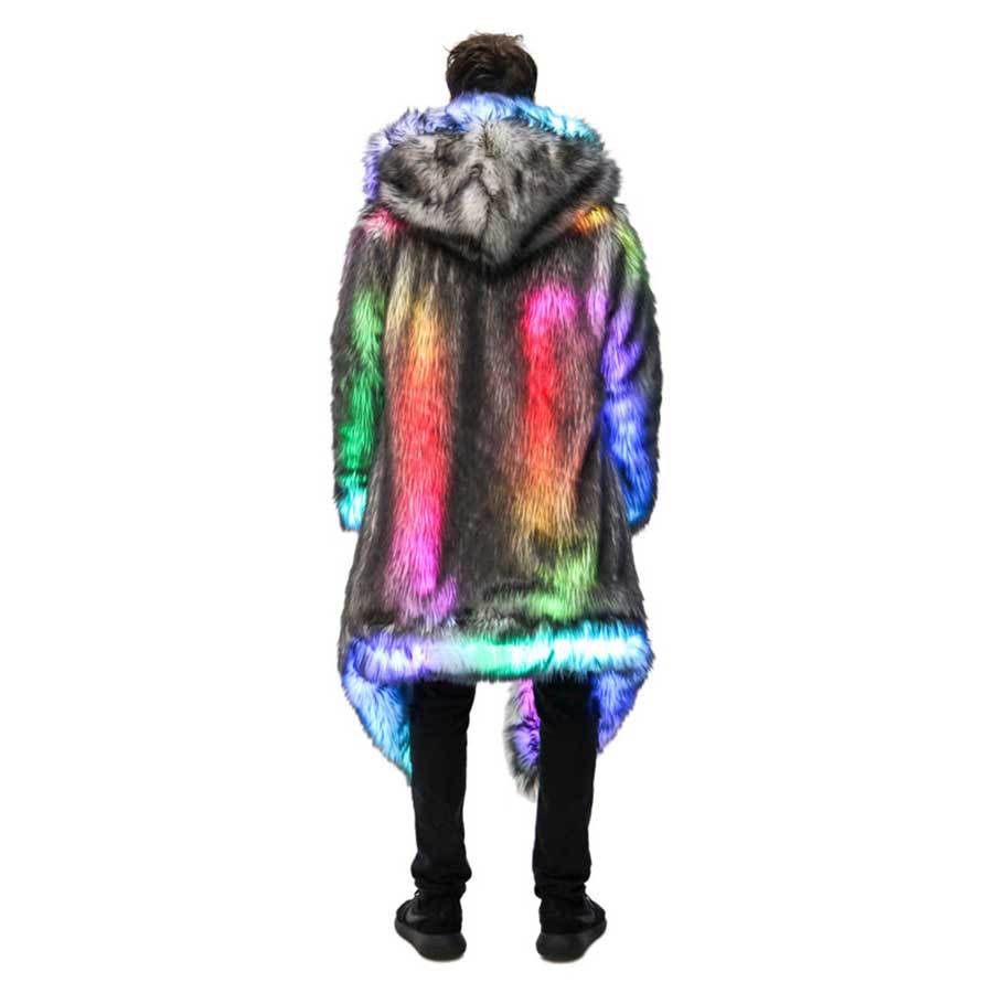 가짜 모피 코트 남자 후드 겉옷 편안한 두꺼운 겨울 따 - Winter Clothing Pk 리뷰 및 가격