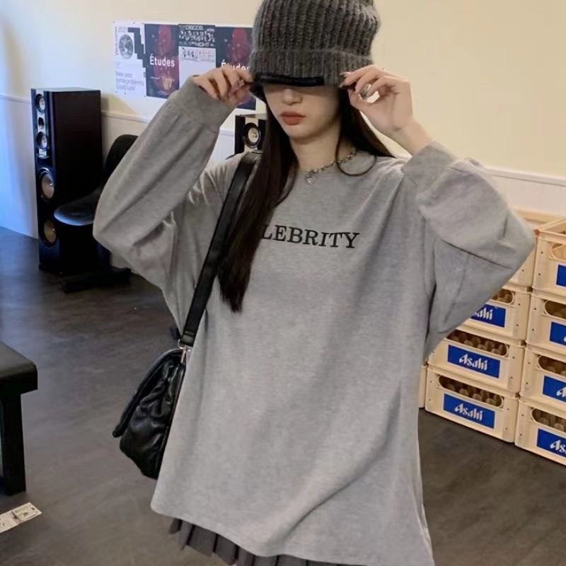여성용 프린트 티셔츠 루즈핏 여성 티셔츠 브라운 202 - Winter Clothing Trends 2025 Women'S 리뷰 및 가격