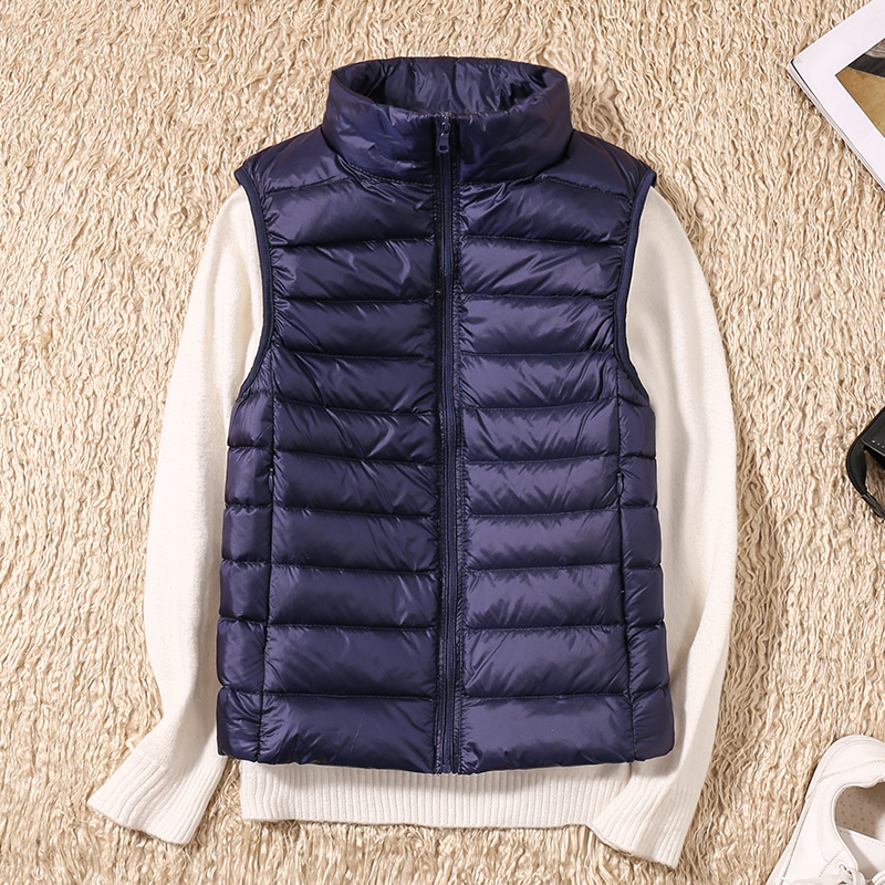 새로운 여성 민소매 여성의 울트라 라이트 다운 조끼 슬 - Down Vest Ultralight 리뷰 및 가격