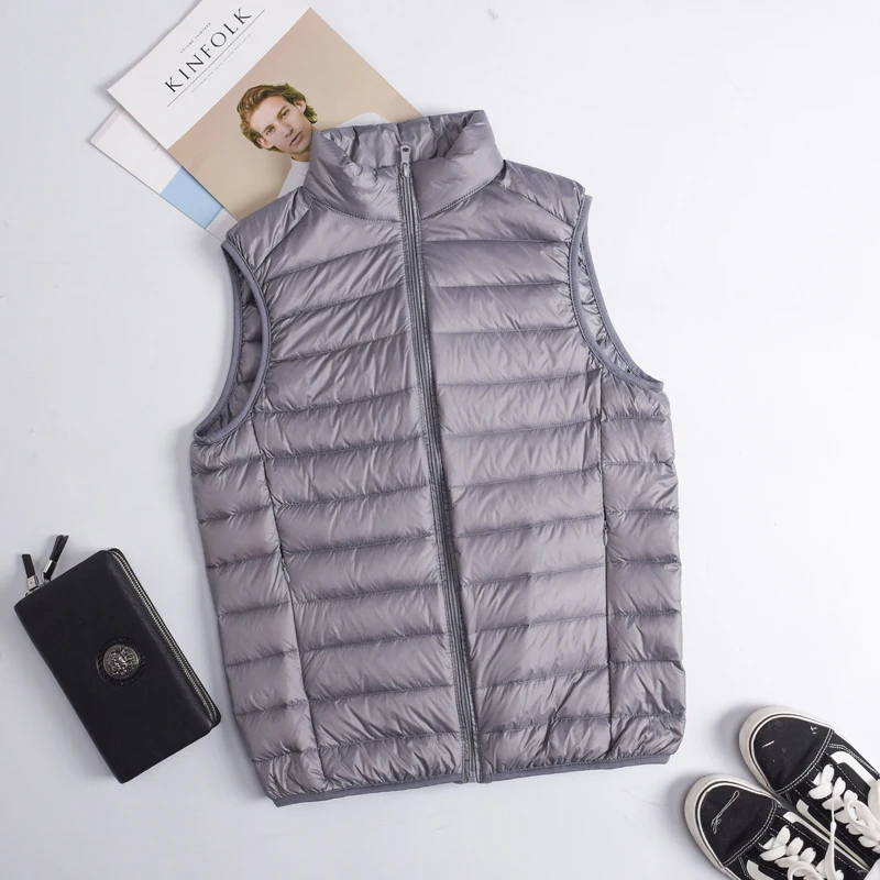 가을 겨울 남성 오리 조끼 2024 코트 초경량 민소매 - Down Vest Ultralight 리뷰 및 가격