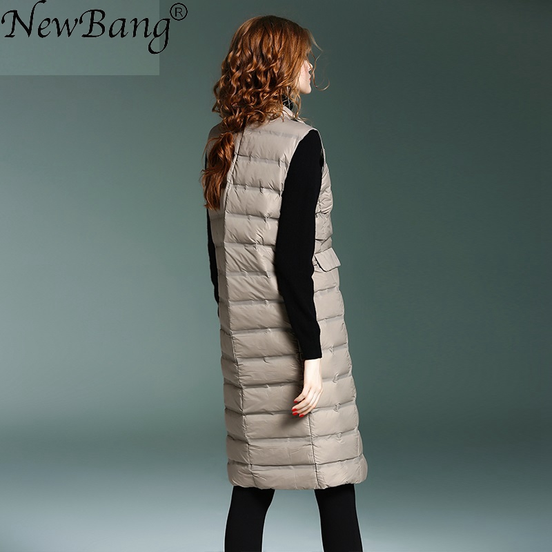 NewBang 브랜드 여성용 긴 조끼, 초경량 다운 조 - Down Vest Ultralight 리뷰 및 가격