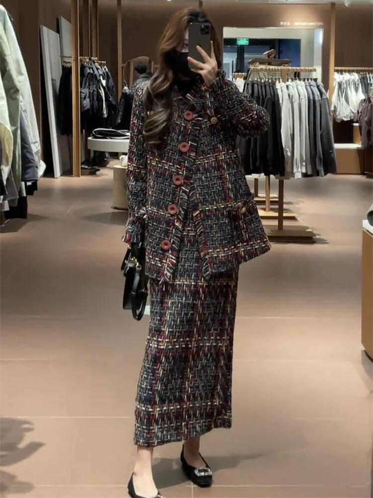 겨울 신상 여성 패션 고급스러운 분위기의 굵은 직조 작 - Winter Clothing Women Sale 리뷰 및 가격