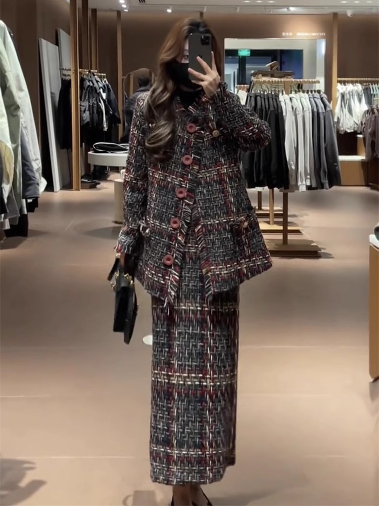 겨울 신상 여성 패션 고급스러운 분위기의 굵은 직조 작 - Winter Clothing Women Sale 리뷰 및 가격
