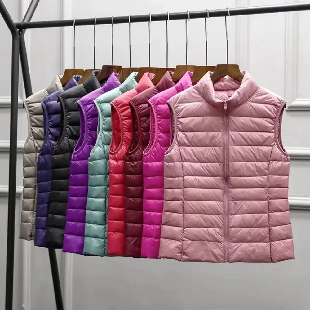 2024 화이트 덕 다운 재킷 여성용 조끼, 민소매 조 - Down Vest Ultralight 리뷰 및 가격