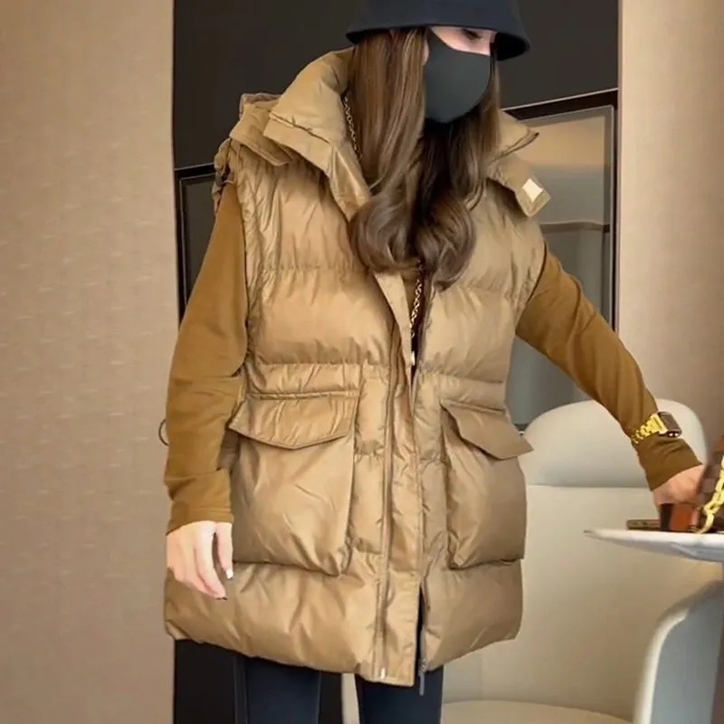 여성 겨울 다운 코튼 조끼 재킷 2025 신상 여성 두 - Down Vest Ultralight 리뷰 및 가격