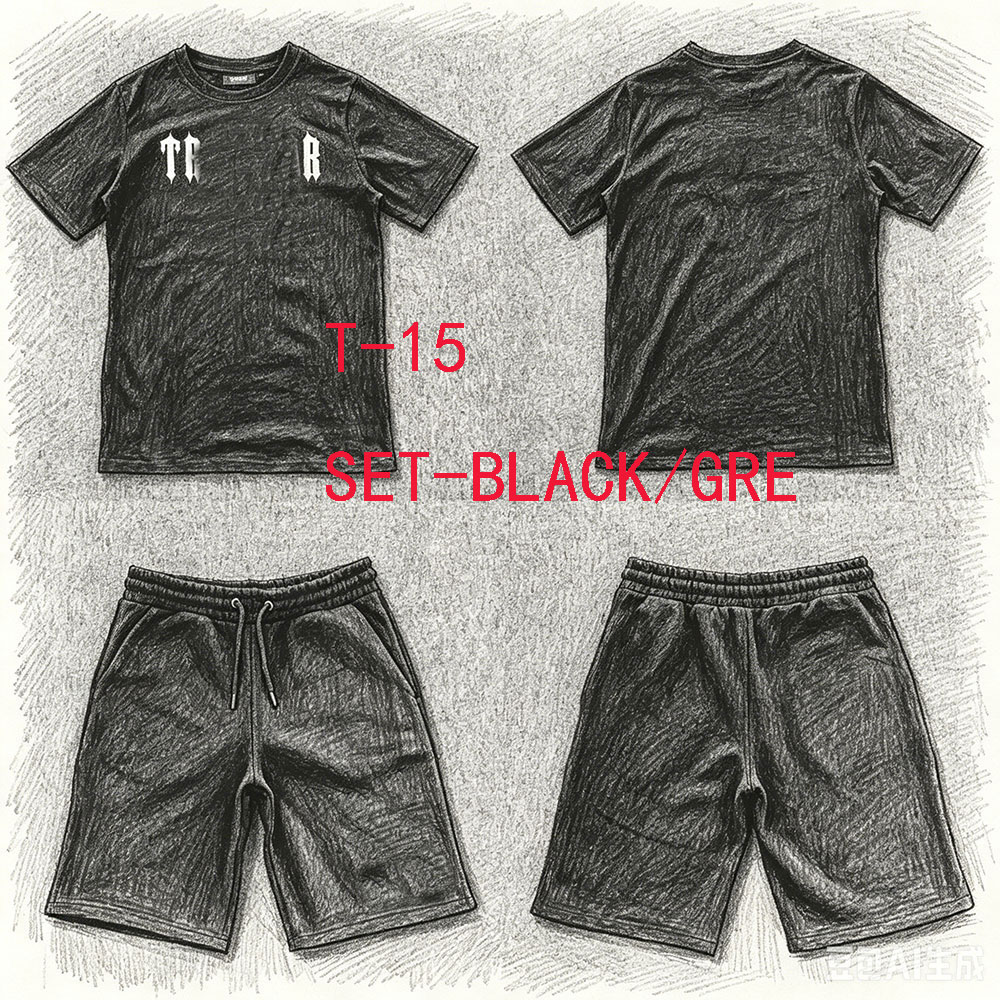 T-15 숏 세트 트랙슈트 바지 티셔츠 조깅 스트리트웨 - Winter Clothing Women'S 리뷰 및 가격